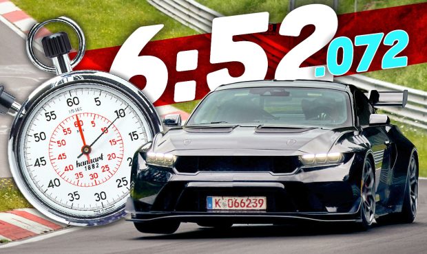 Ford Mustang GTD فقط زمان nürburgring خود را خرد کرد اما هنوز هم در حال تعقیب پورشه است